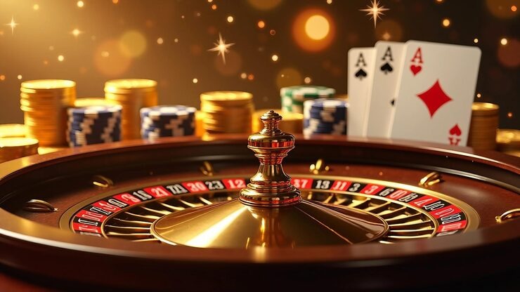 Lightning Roulette wheel with lightning strike multipliers on slot mahjong live studio